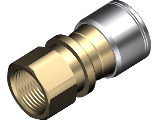 空调铜管接头-管路进气内外螺纹接头-空调铜管接头型号