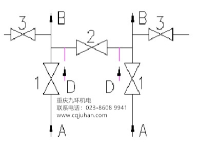 五阀组原理图片_重庆九环机电
